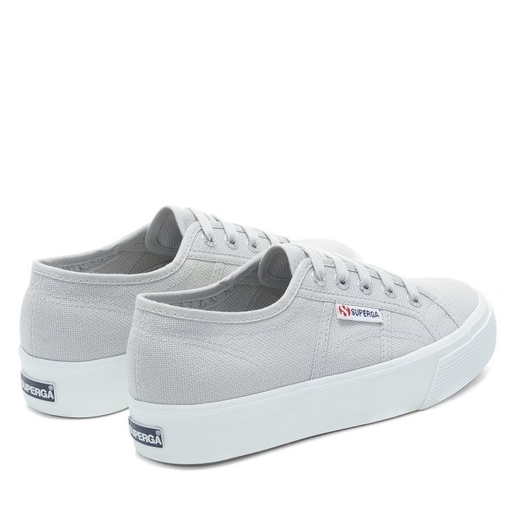 Superga 2730 Mittelplattform Graue Asche