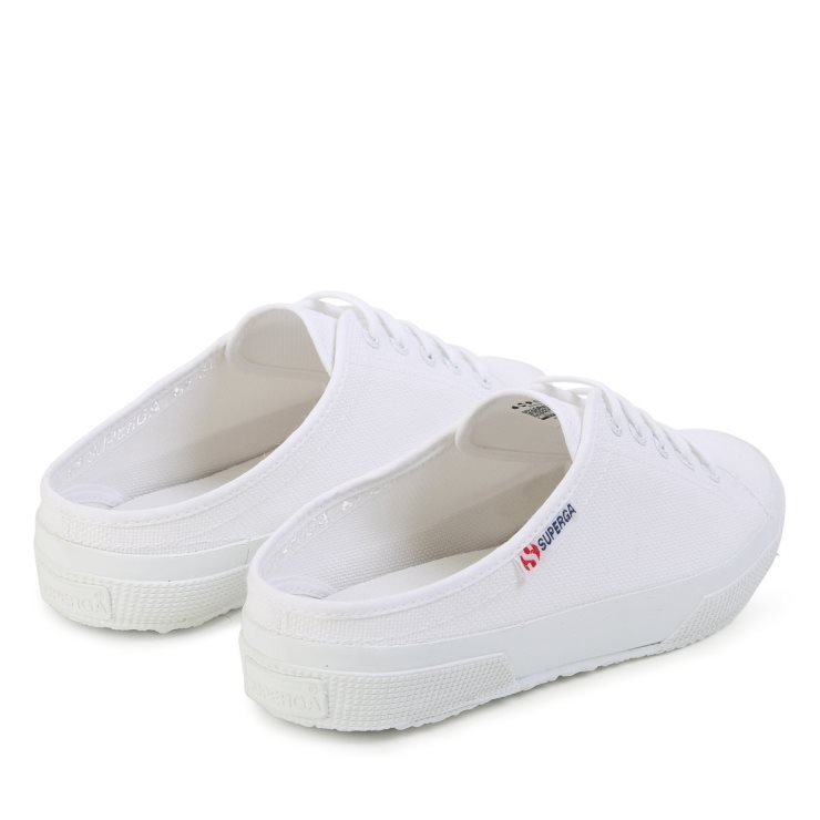 Superga 2401 Nude Pantolette Weiß Nackt