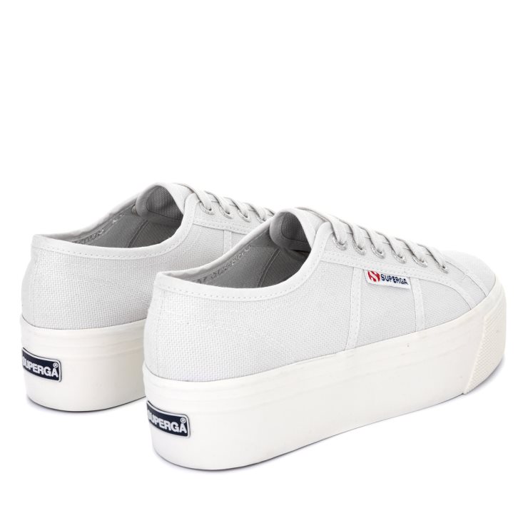 Superga 2790 Linea Up Down Grau Lt-weiß Avorio