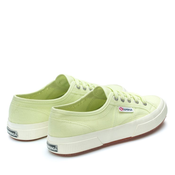 Superga 2750 Cotu Classic Green Primrose-f Avorio