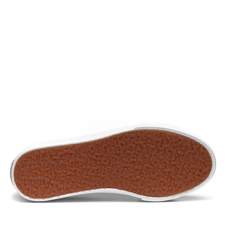 Superga 2730 Nappaleder Optisch Weiß