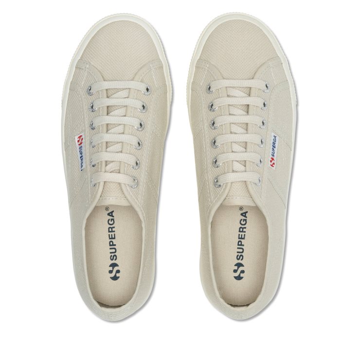 Superga 2790 Linea Up Down Grau Sand-f Avorio