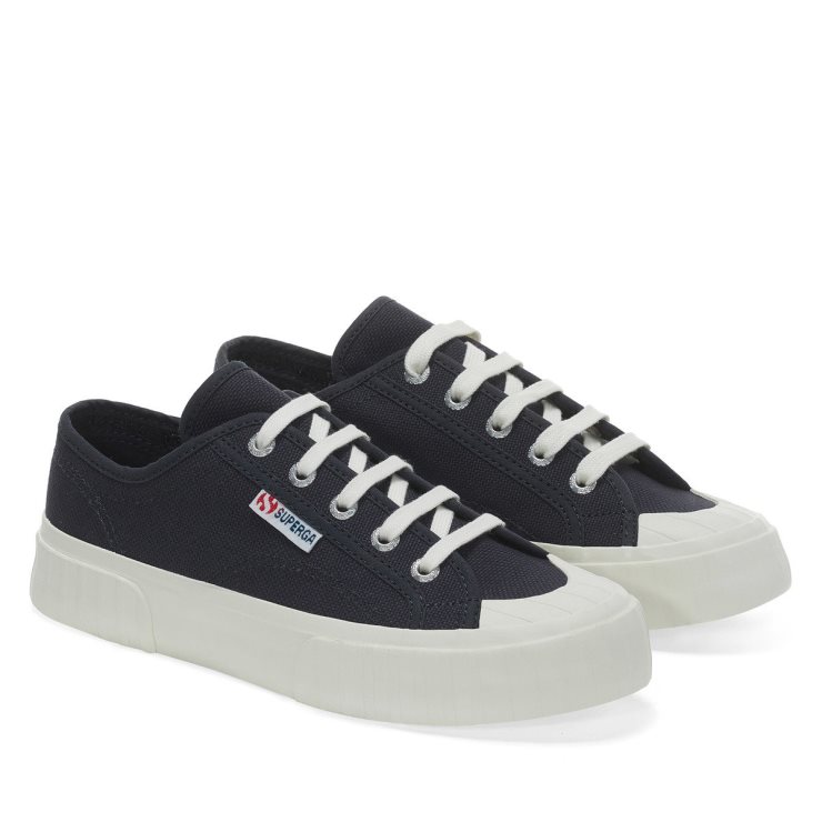 Superga 2630 Cotu Blaugrau