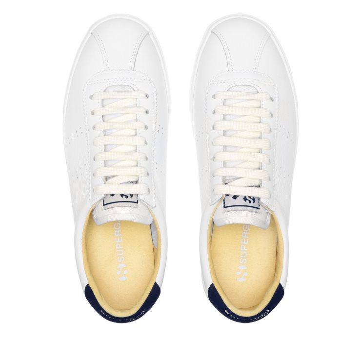 Superga 2843 Superga Sport Club S Blue Navy-beige Gome