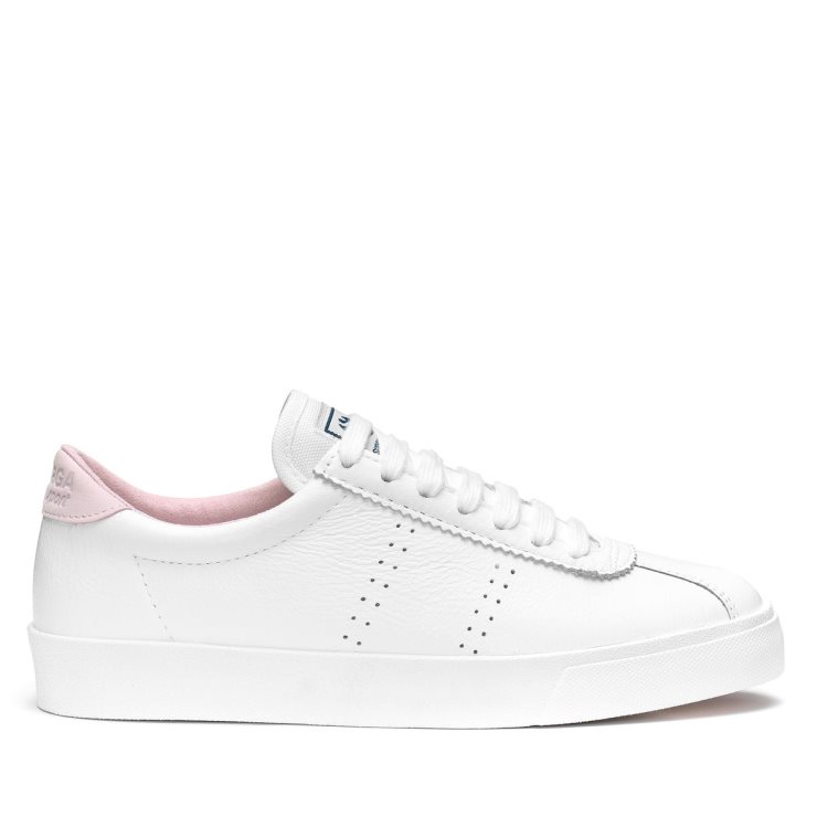 Superga 2843 Superga Sport Club S Weiß-pink Lt