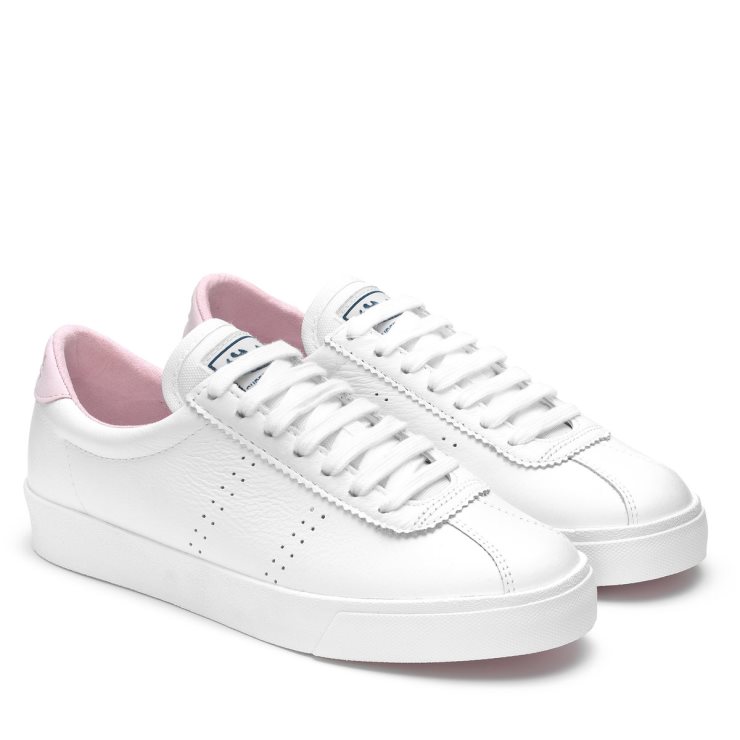 Superga 2843 Superga Sport Club S Weiß-pink Lt