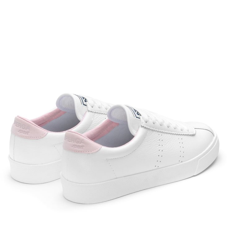 Superga 2843 Superga Sport Club S Weiß-pink Lt