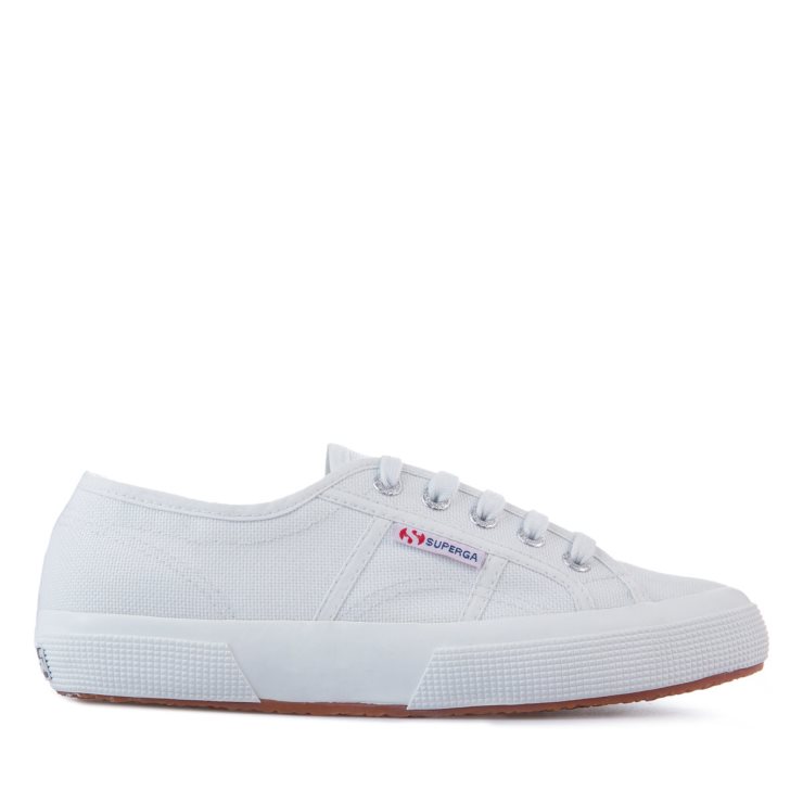 Superga 2750 Cotu Klassisches Weißes Eis