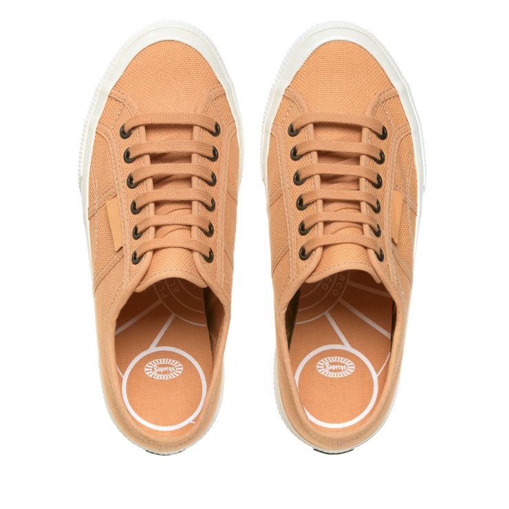 Superga 2706 Og Orange Staubweiß Avorio