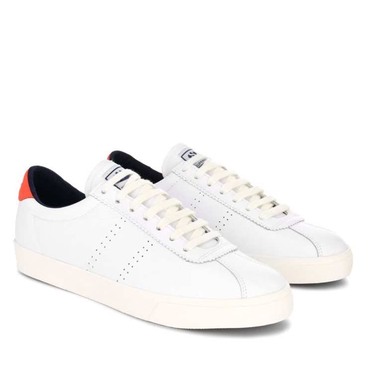 Superga 2843 Superga Sport Club S Orange Tomato-blue Navy