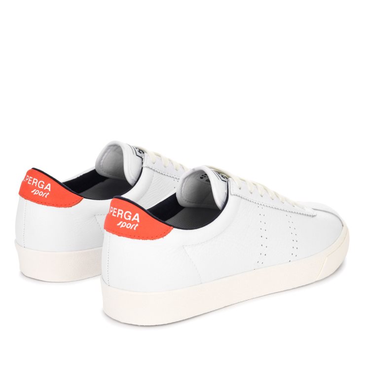 Superga 2843 Superga Sport Club S Orange Tomato-blue Navy