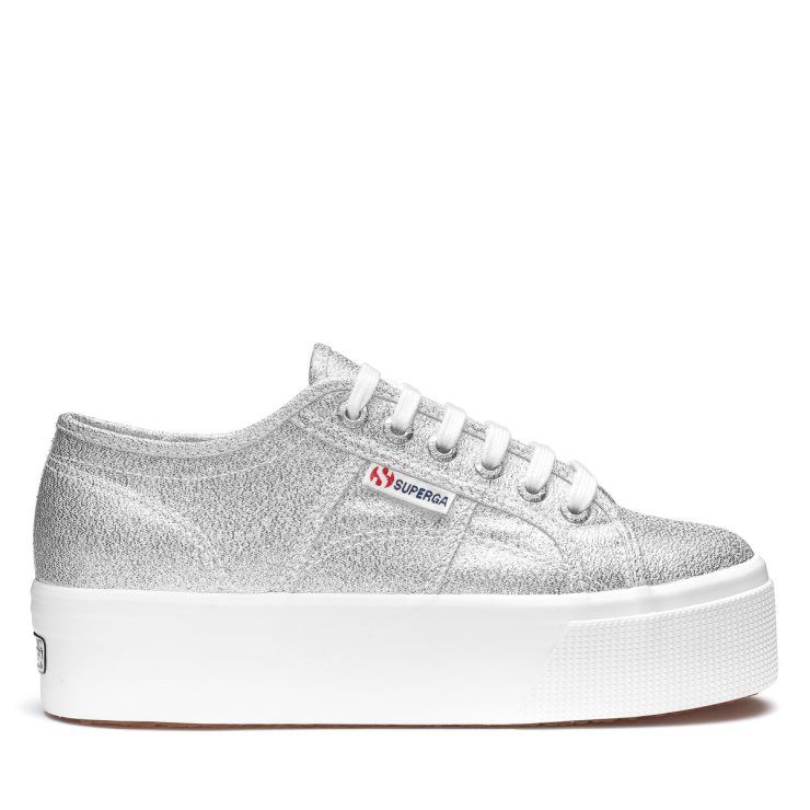 Superga 2790 Lammgrau Silber
