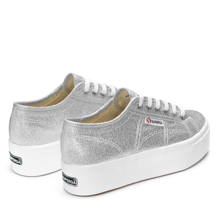 Superga 2790 Lammgrau Silber