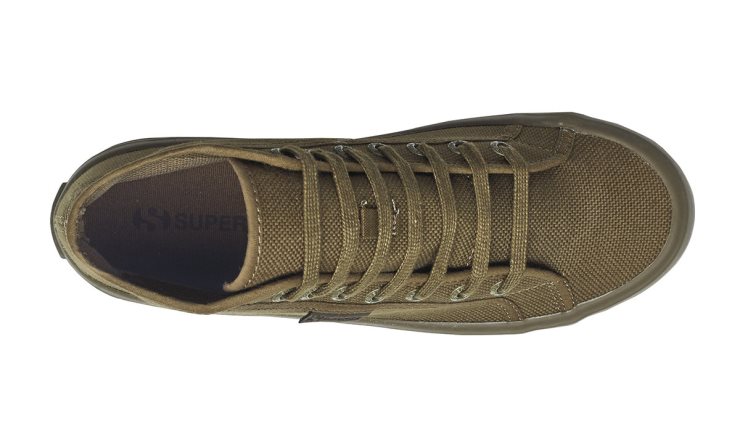 Superga 2341 Cotu Alpina Total Militärgrün