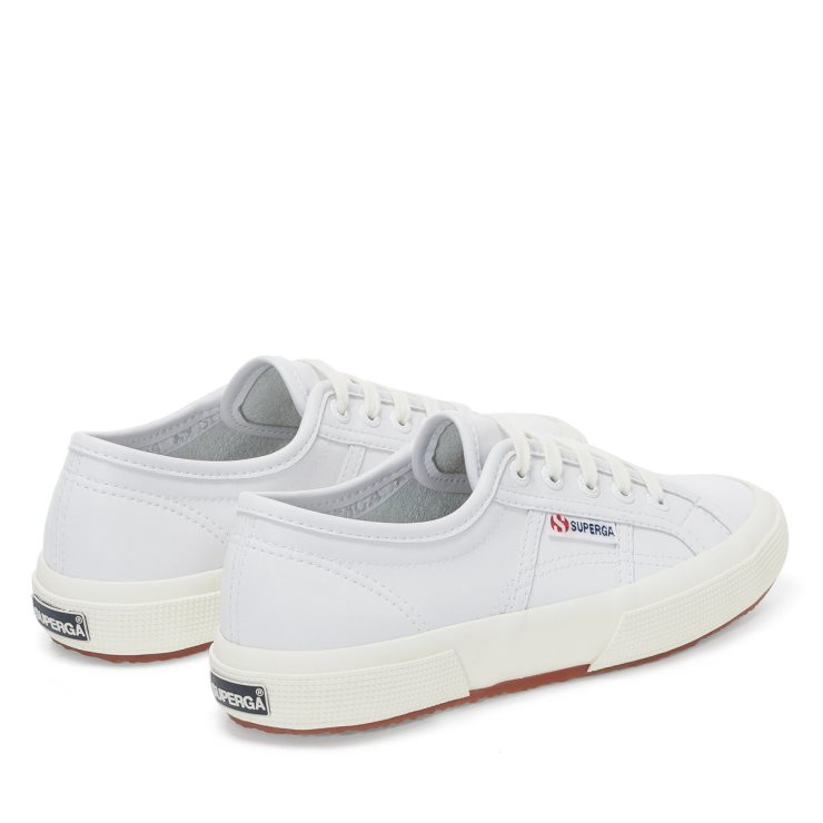 Superga 2750 Veganes Leder Weiß-weiß Avorio
