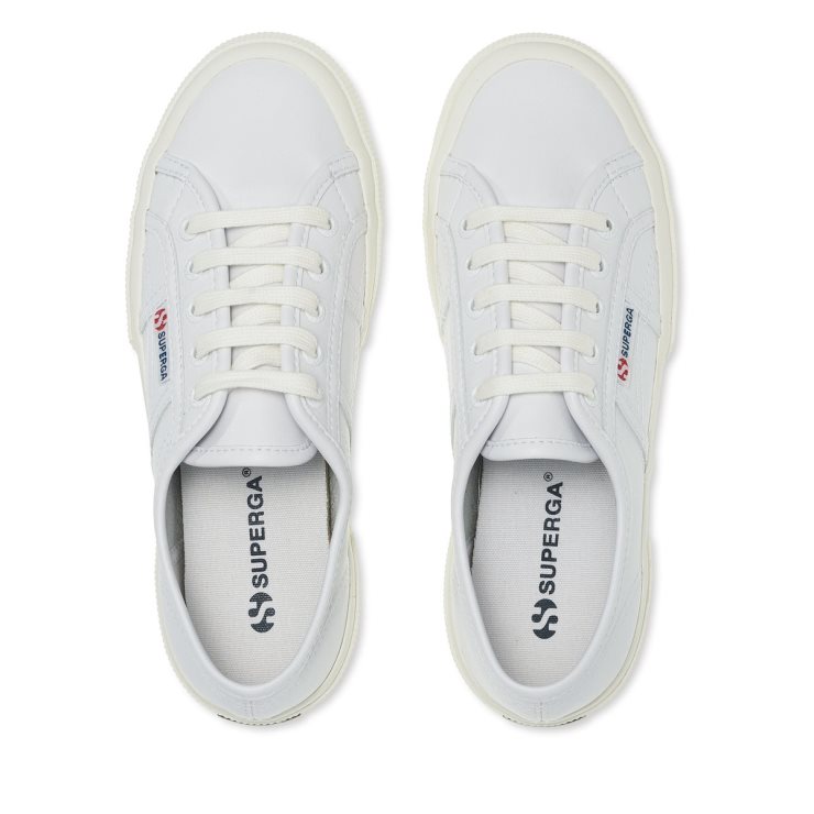 Superga 2750 Veganes Leder Weiß-weiß Avorio
