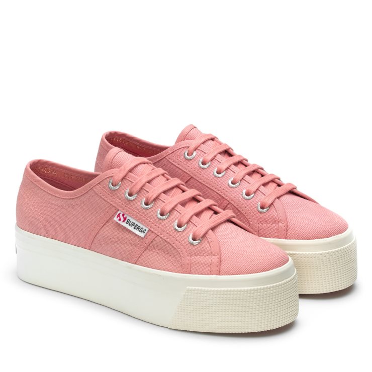 Superga 2790 Linea Up Down Pink Dusty-f Avorio