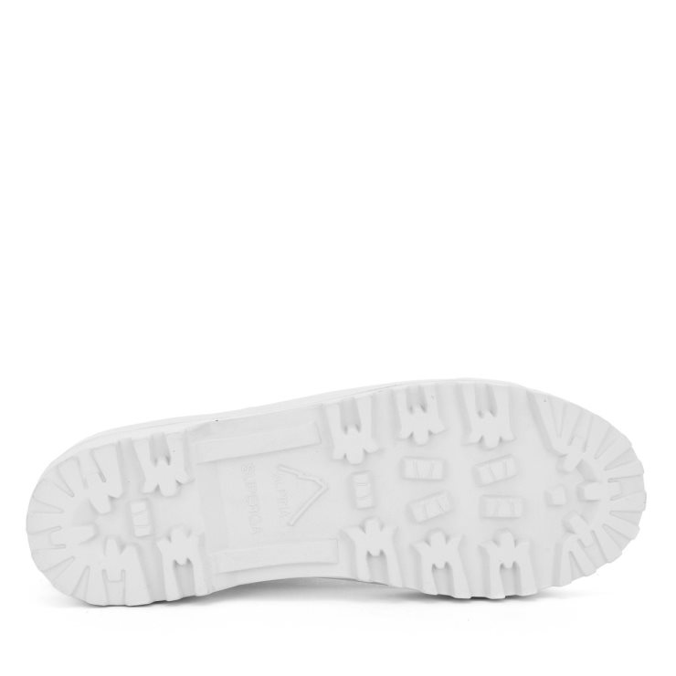 Superga 2341 Alpina Nappa Schwarz-f Avorio