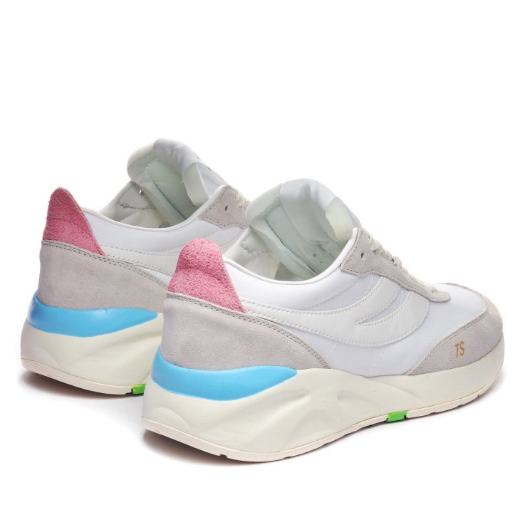 Superga 4089 Training 9ts Slim Weiß Türkis Meergrün