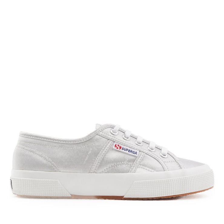 Superga 2750 Microlamew Silber Matt
