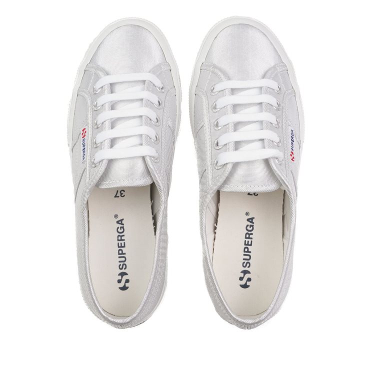 Superga 2750 Microlamew Silber Matt