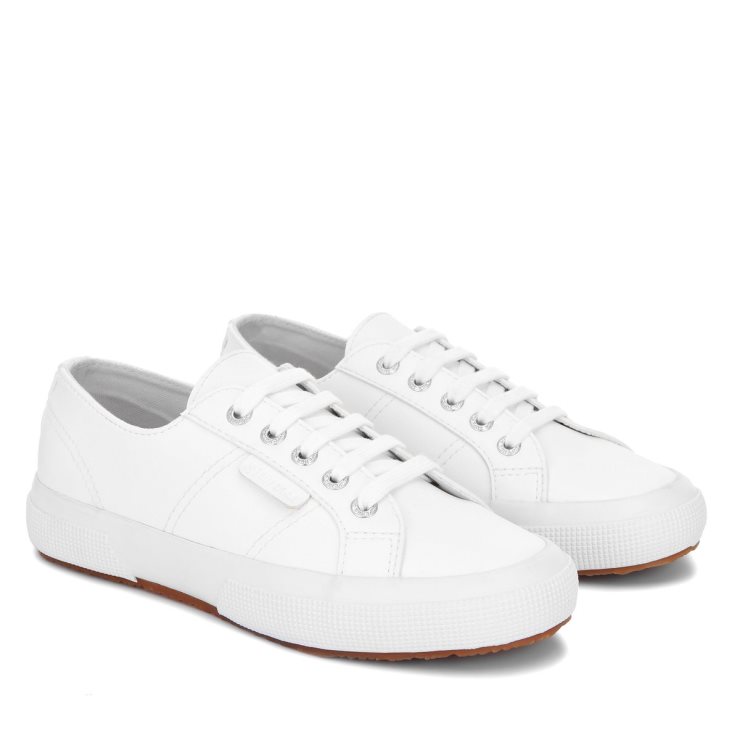 Superga 2750 Maisleder Weiß