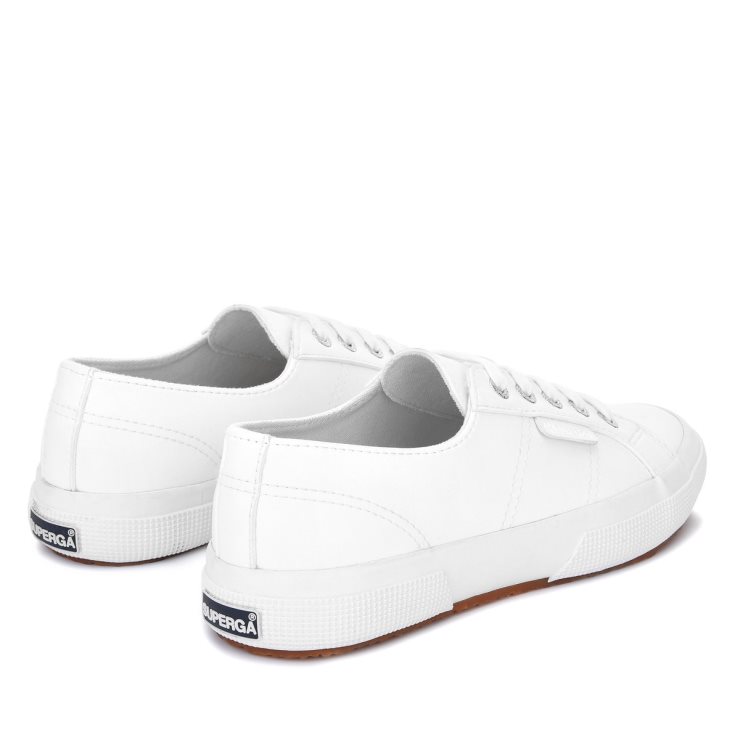 Superga 2750 Maisleder Weiß