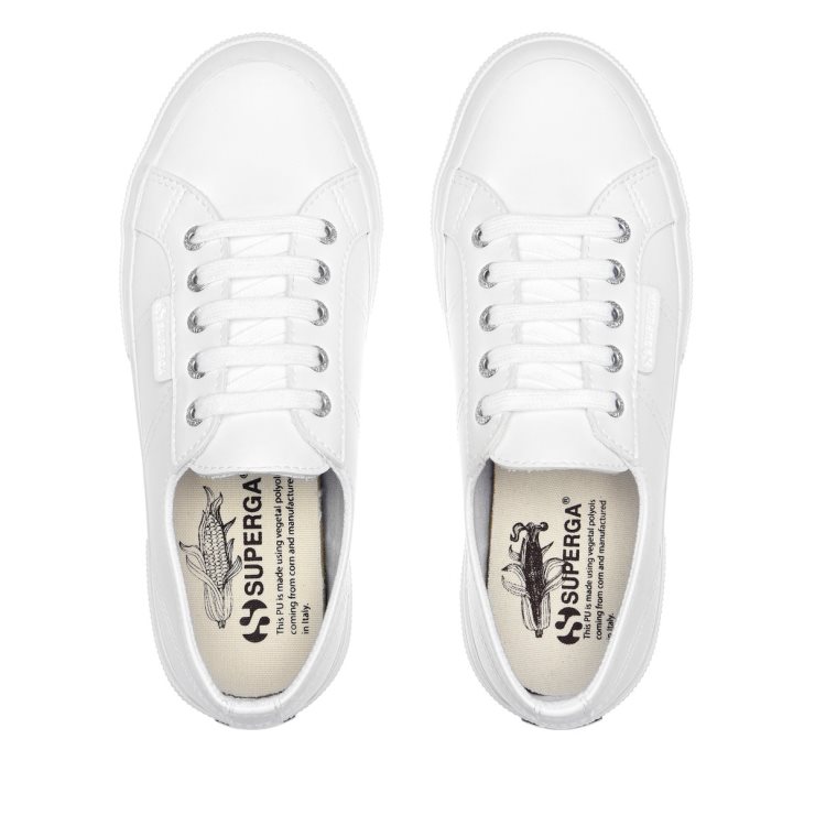 Superga 2750 Maisleder Weiß