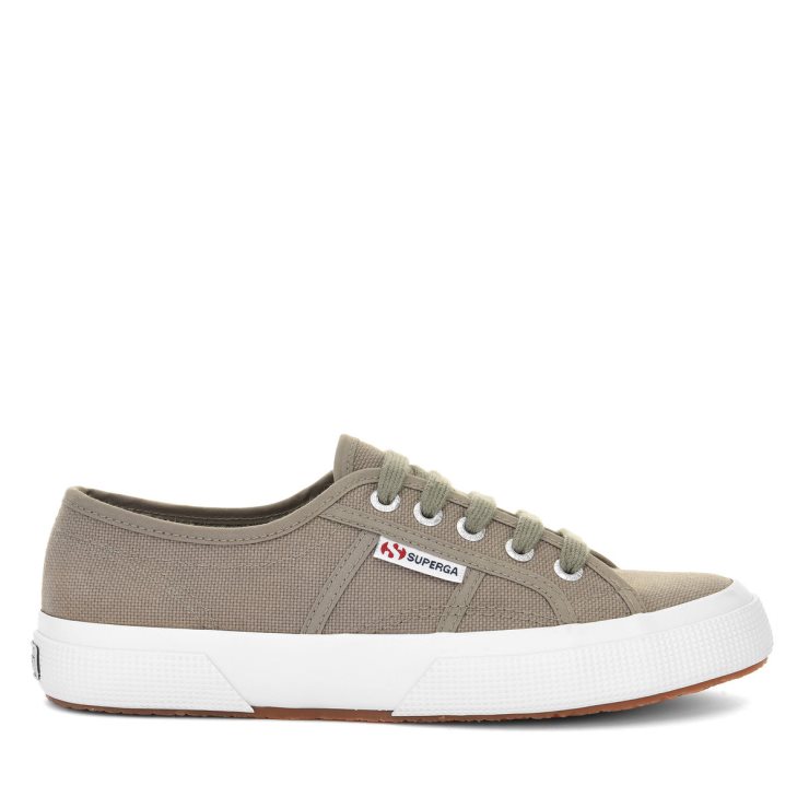 Superga 2750 Cotu Klassische Grüne Safari