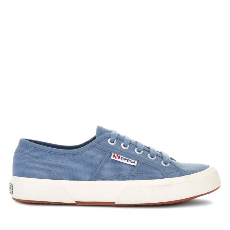 Superga 2750 Cotu Classic Blue Lt Kobalt-f Avorio