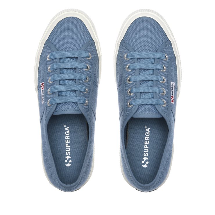 Superga 2750 Cotu Classic Blue Lt Kobalt-f Avorio