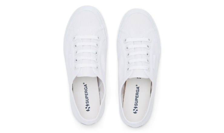 Superga 2750 Cotu Große Ösen Weiß-weiß Irid