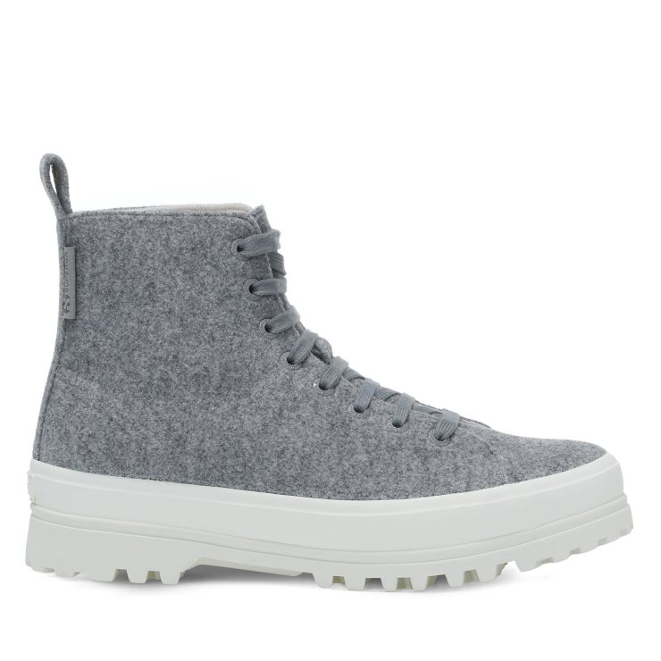 Superga 2644 Alpina Filz Lt Grau-f Avorio