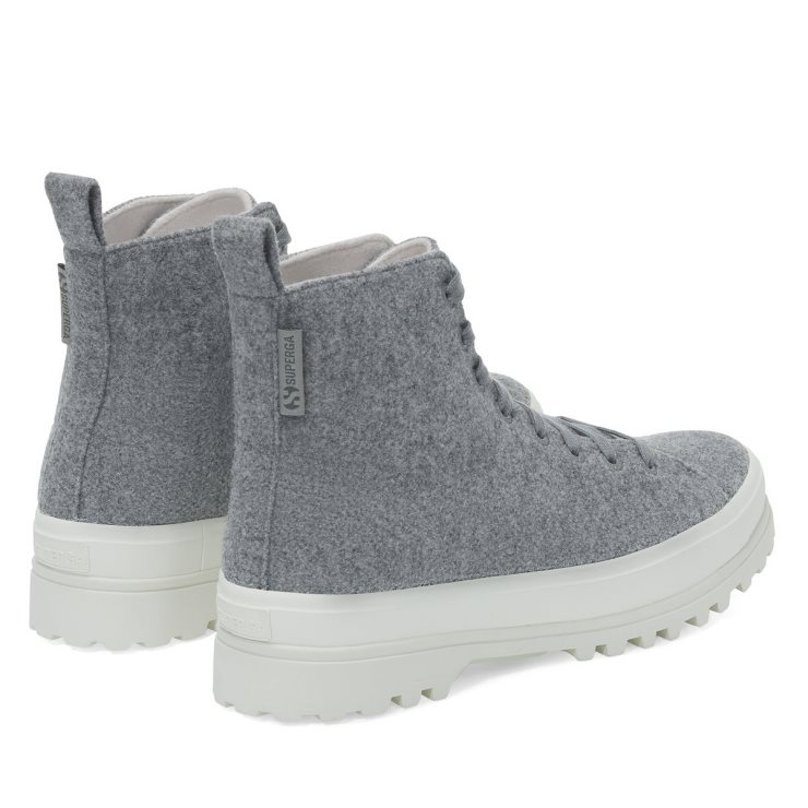 Superga 2644 Alpina Filz Lt Grau-f Avorio