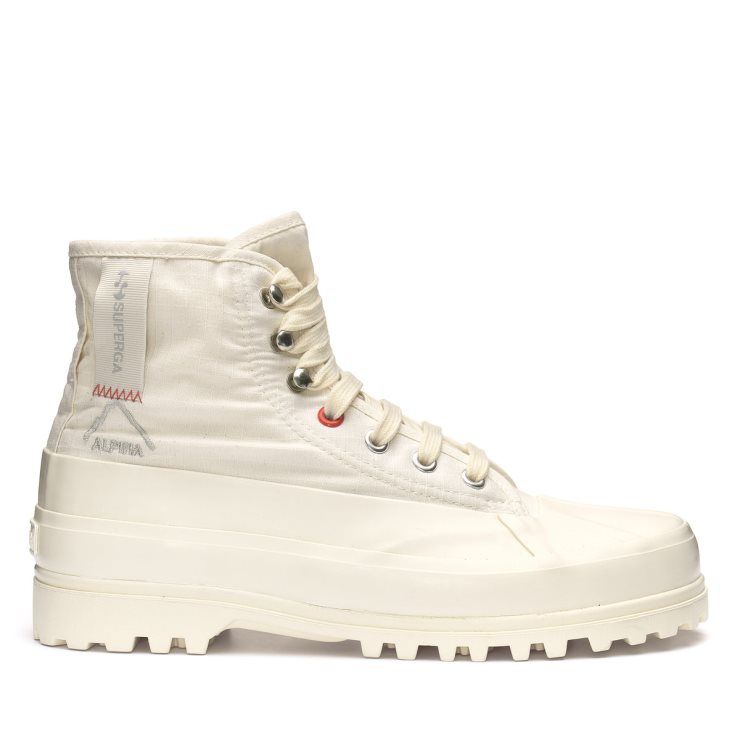 Superga 2481 Alpina Ripstop Beige Naturak-orange Tomate