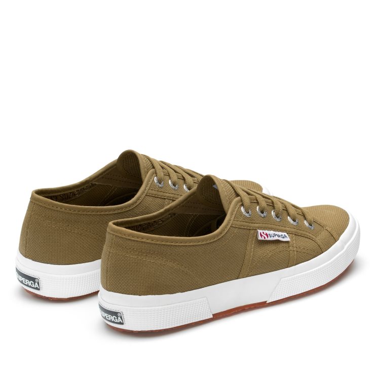 Superga 2750 Cotu Klassische Grüne Tortora