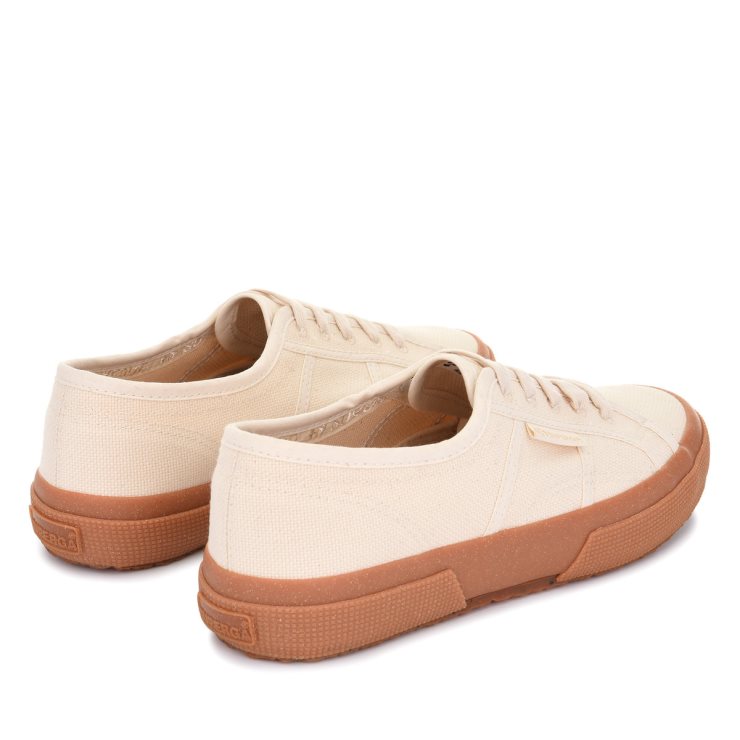 Superga 2750 Organic Canvas Naturbeige-Gummi