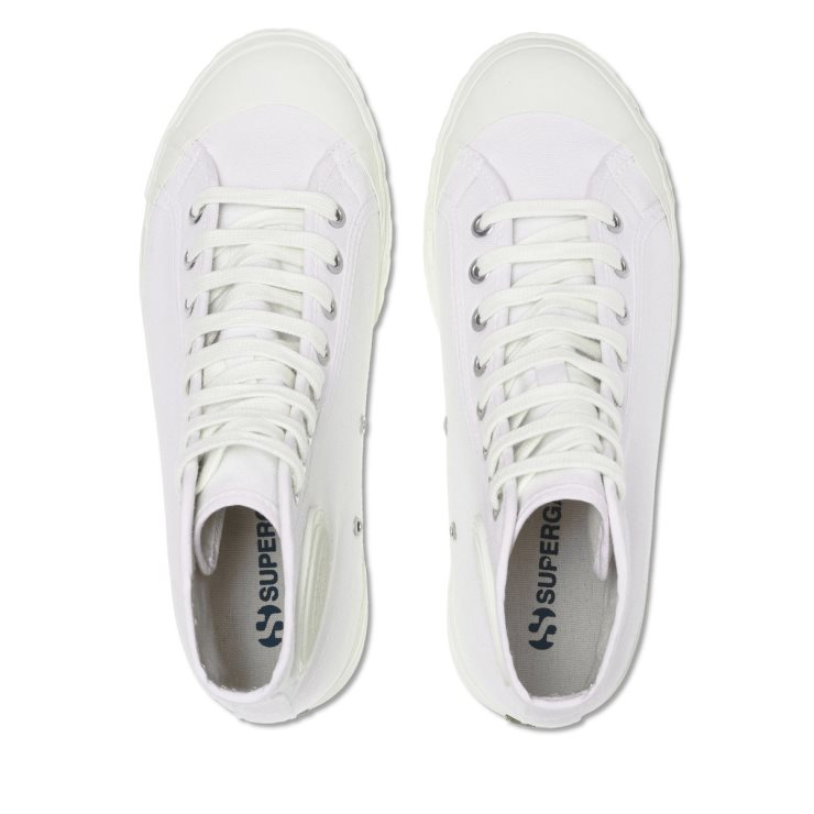 Superga 3192 Campionato Korb Weiß Weiß Avorio