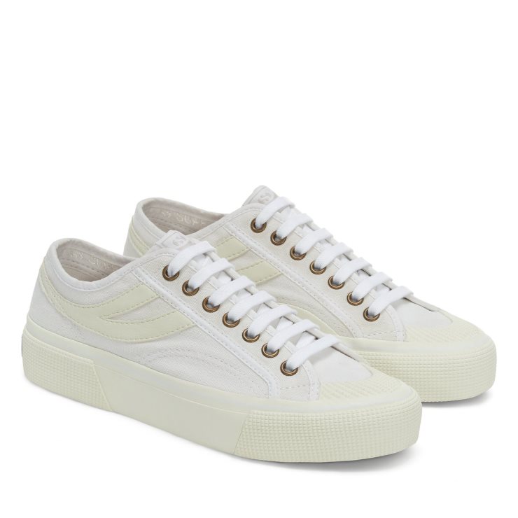 Superga 2750 Panatta 3.0 Weiß-weiß Avorio