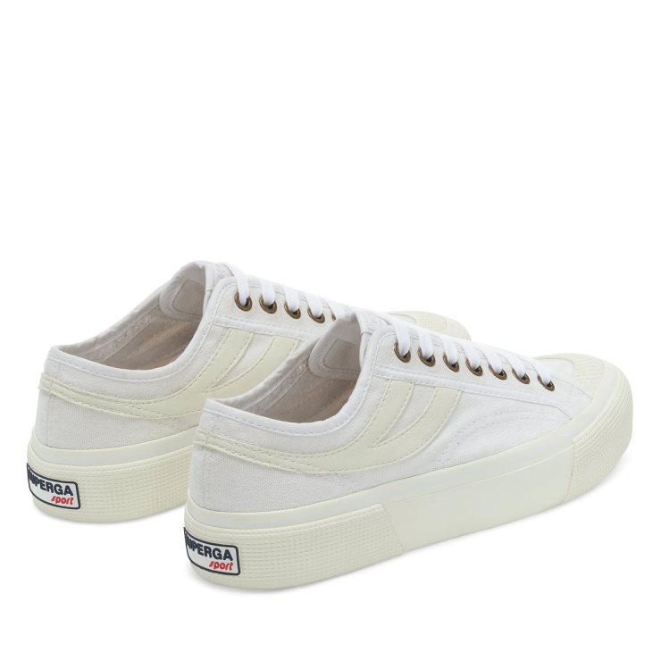 Superga 2750 Panatta 3.0 Weiß-weiß Avorio