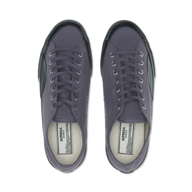 Superga 2431 Vietnam Canvas Grau Sturmschwarz