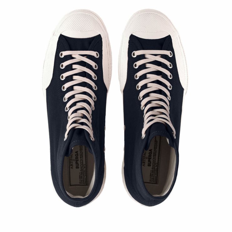 Superga 2433 W C1150 Marineblau-weiß
