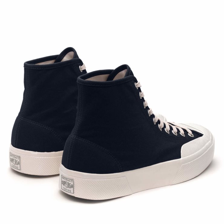 Superga 2433 W C1150 Marineblau-weiß