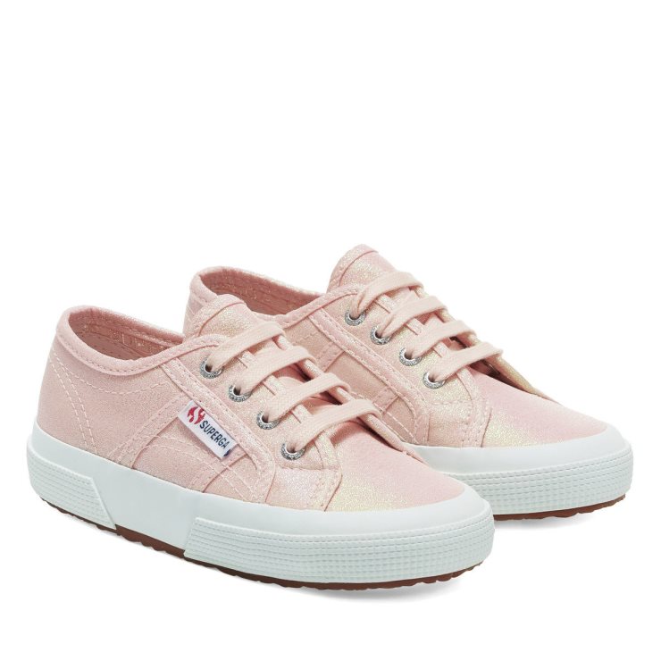 Superga 2750 Lamew Kids Pink Schillernd