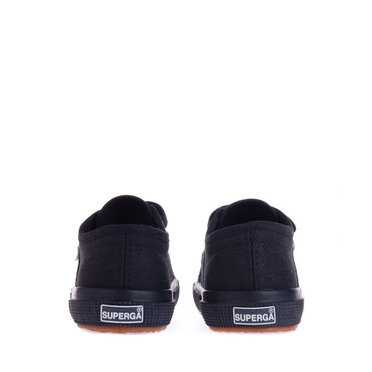 Superga 2750 Jstrap Classic Kinder Komplett Schwarz