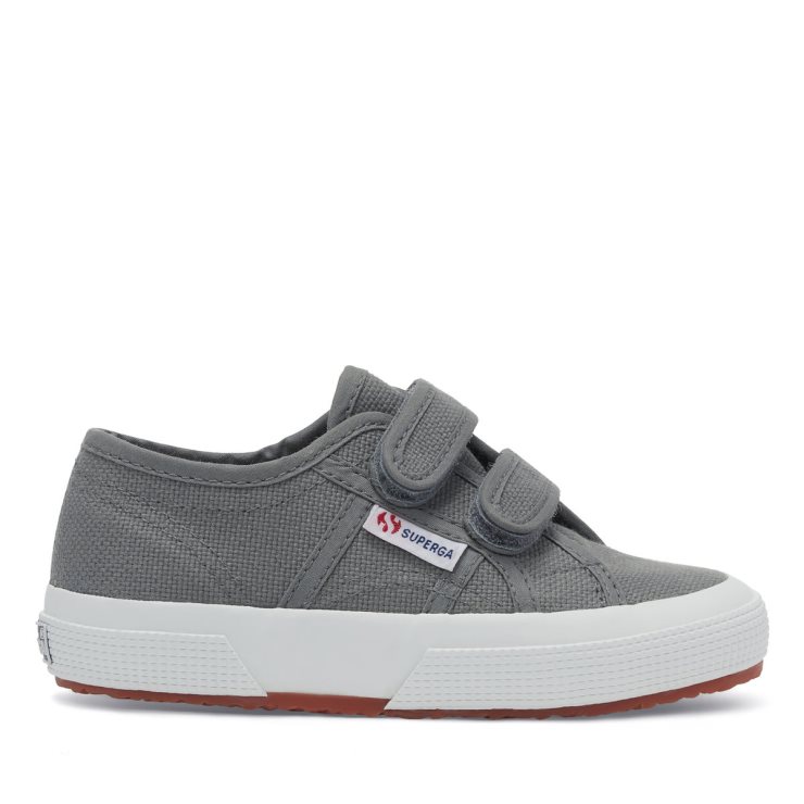 Superga 2750 Jstrap Classic Kinder Grau Salbei