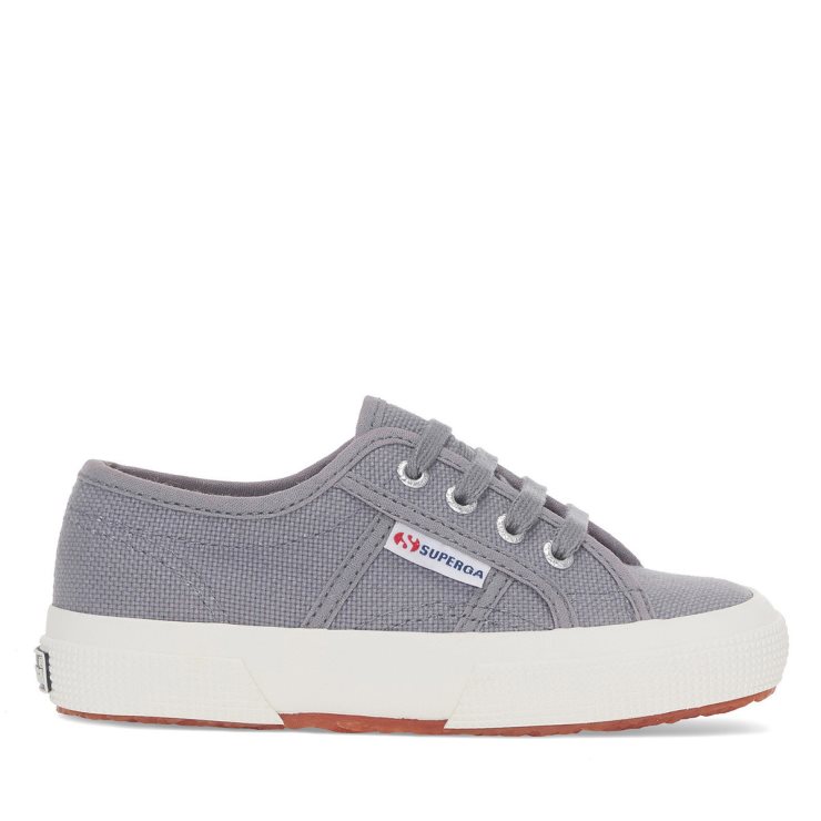 Superga 2750 Jcot Classic Kids Grau Bläulich-f Avorio