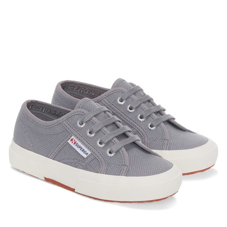 Superga 2750 Jcot Classic Kids Grau Bläulich-f Avorio