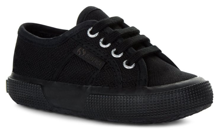 Superga 2750 Jcot Classic Kinder Total Schwarz