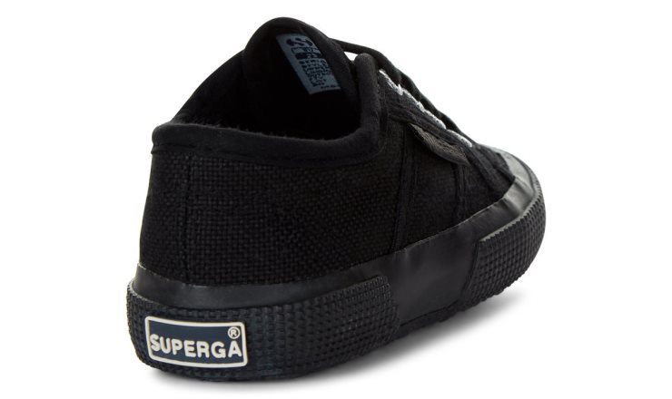 Superga 2750 Jcot Classic Kinder Total Schwarz